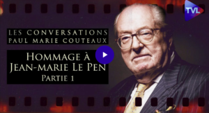 Hommage à Jean-Marie Le Pen sur TVL